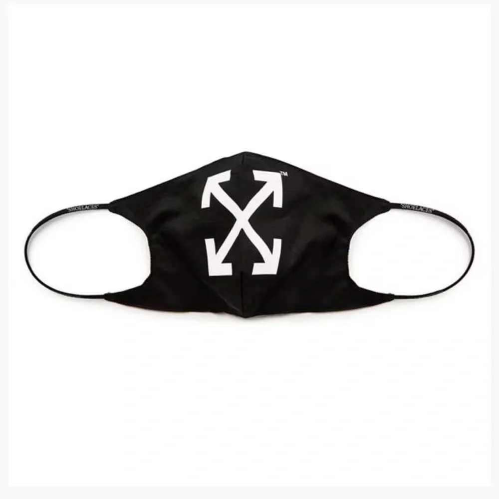 Off-White Arrows Black and White Face Mask